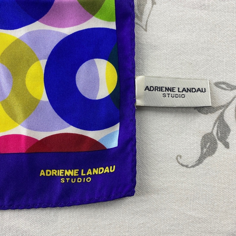 Adrienne Landau Studio 100% Silk
Scarf L53 x W 11 66 - Picture 3 of 7